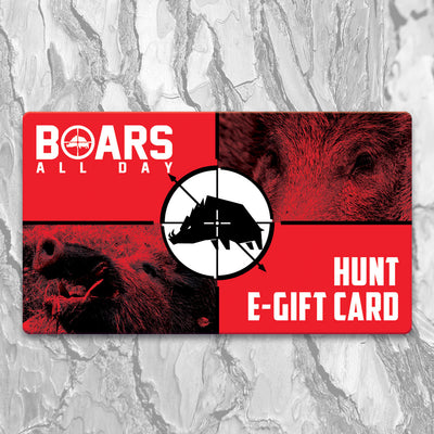 B.A.D. Hunt Gift Card -  - Boars All Day