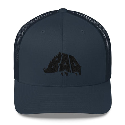 Hat - B.A.D. Boar - Mesh Hat - Midnight Hunt